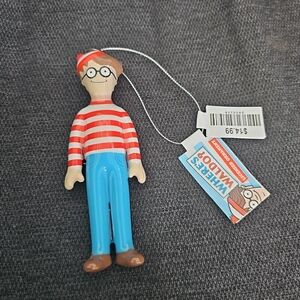 NWT Ruz Where's Waldo Christmas Tree Ornament